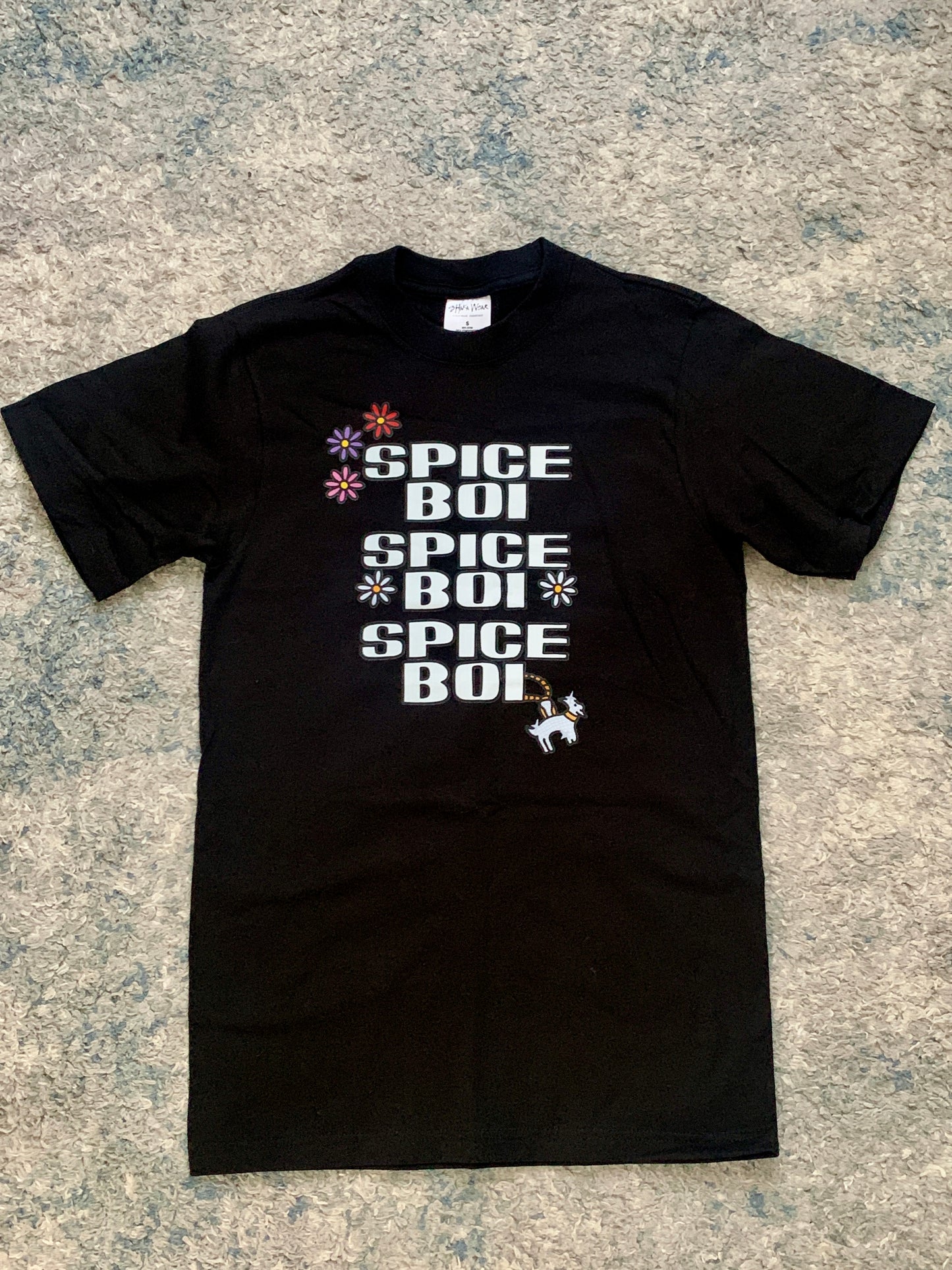 Black “Spice Boi” Heavy Tees