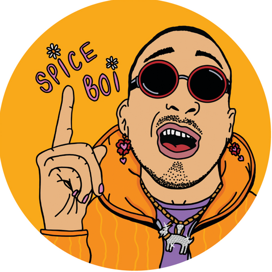 Spice Boi Stickers